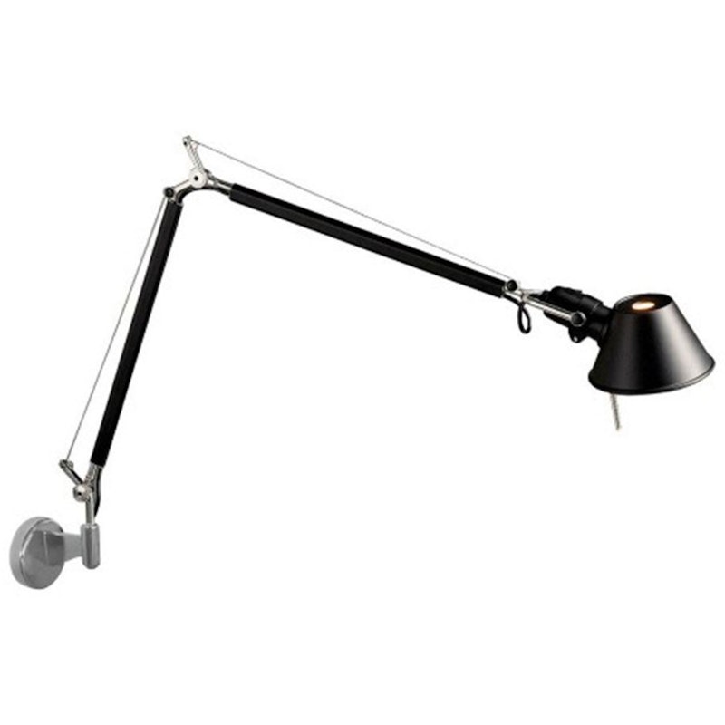 Tolomeo Mini Wall Lamp Vägglampa, Svart