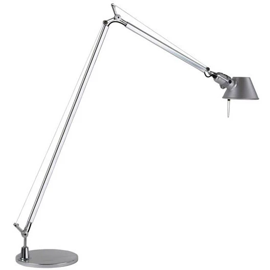 Artemide Tolomeo Reading Golvlampa Aluminium - Golvlampor St&aring;l Aluminium - 305027+305028