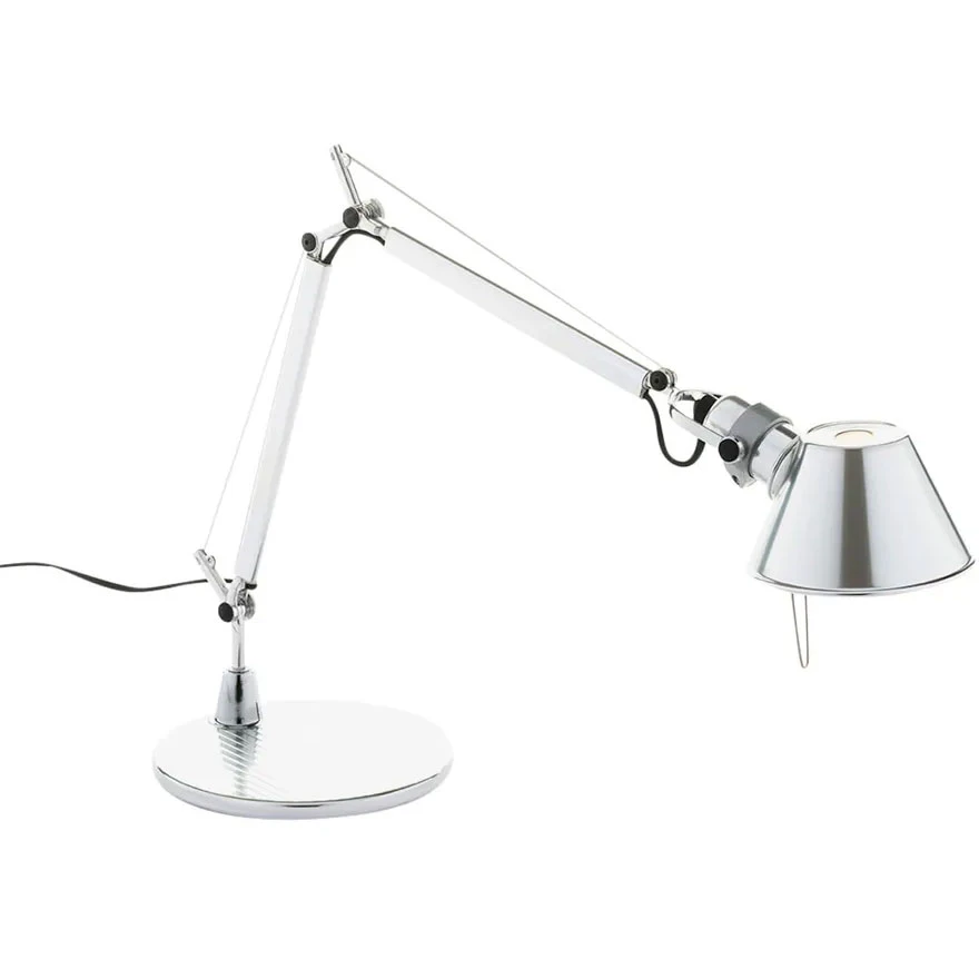 Artemide Tolomeo Micro Bordslampa Polerat Aluminium - Bordslampor St&aring;l Polerad Aluminium - A001300