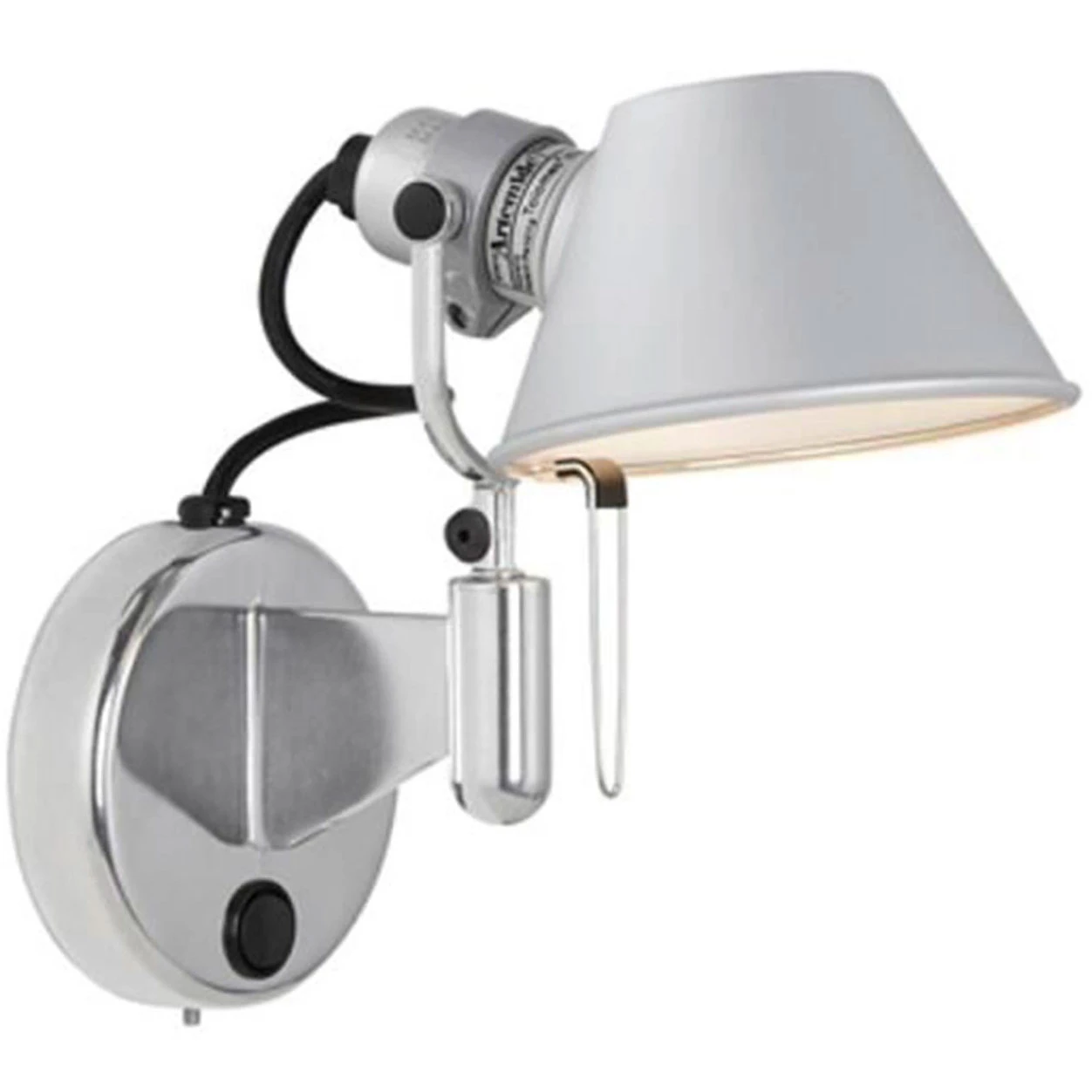 Artemide Tolomeo Micro Faretto V&auml;gglampa - V&auml;gglampor Aluminium - A044050