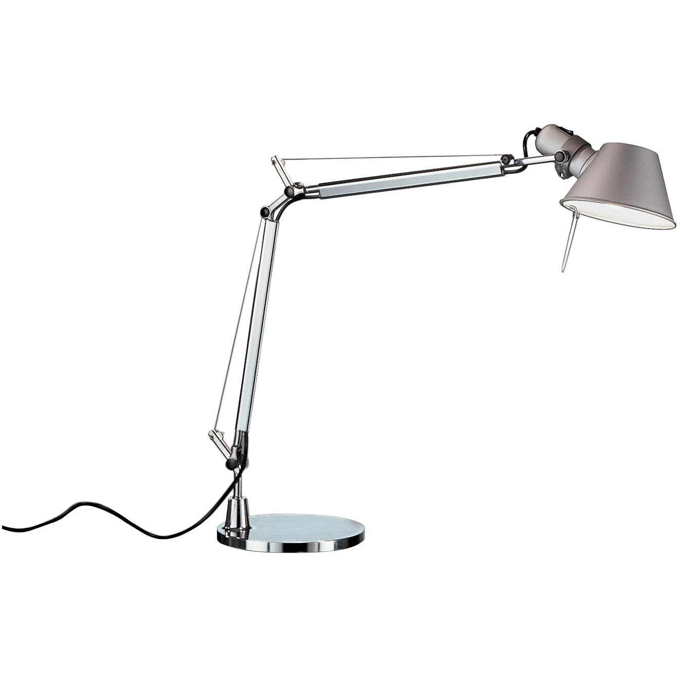 Artemide Tolomeo Mini Bordslampa Aluminium - Bordslampor St&aring;l Aluminium - 305021+305022