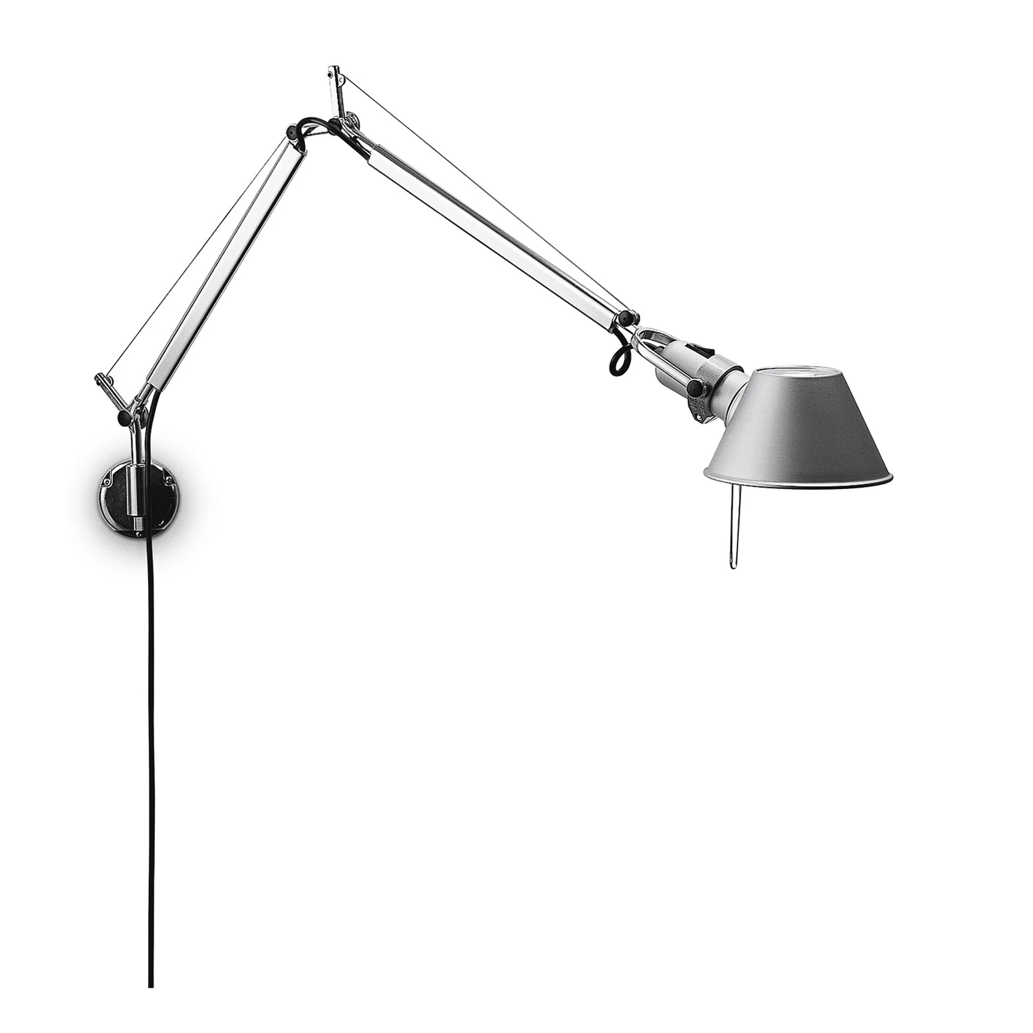 Artemide Tolomeo Mini Wall Lamp V&auml;gglampa - V&auml;gglampor Aluminium - 305022+305046
