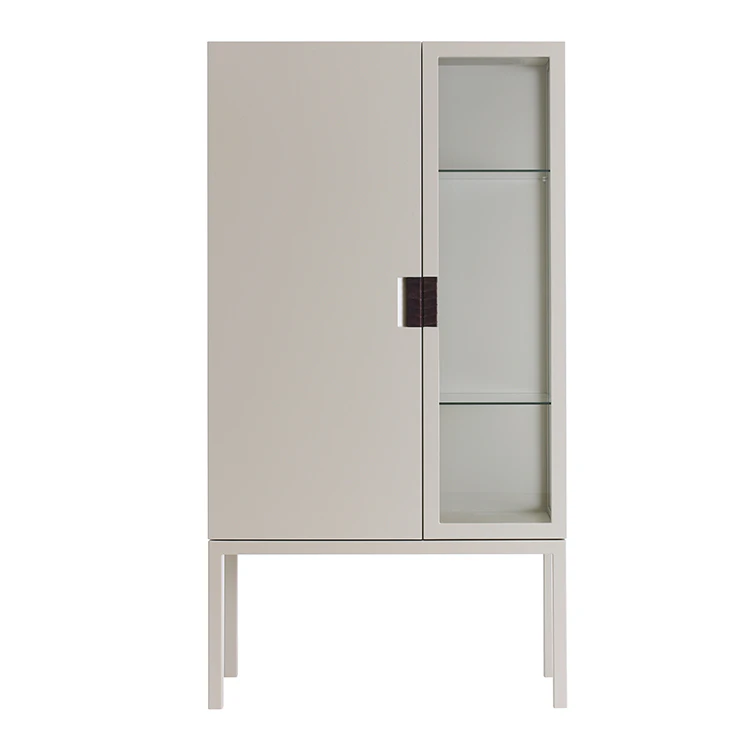 Asplund Frame Semi Sk&aring;p Dark Sand / Svart - Sk&aring;p & vitrinsk&aring;p L&auml;der Svart - FSC46