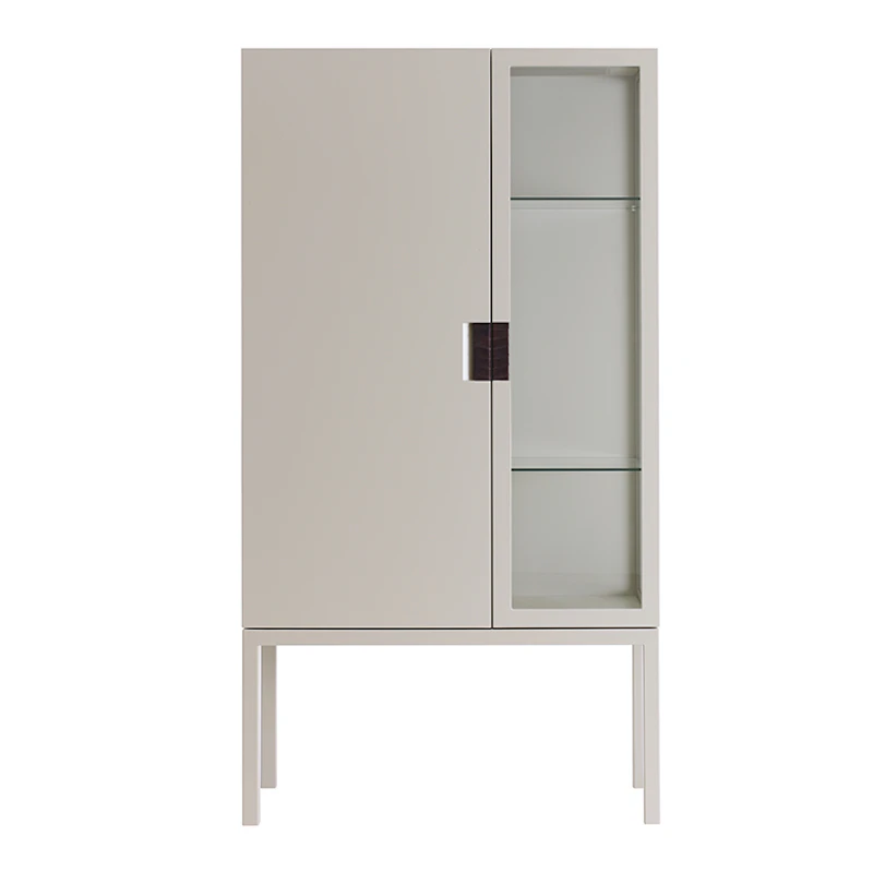 Frame Semi Skåp, Dark Sand / Svart