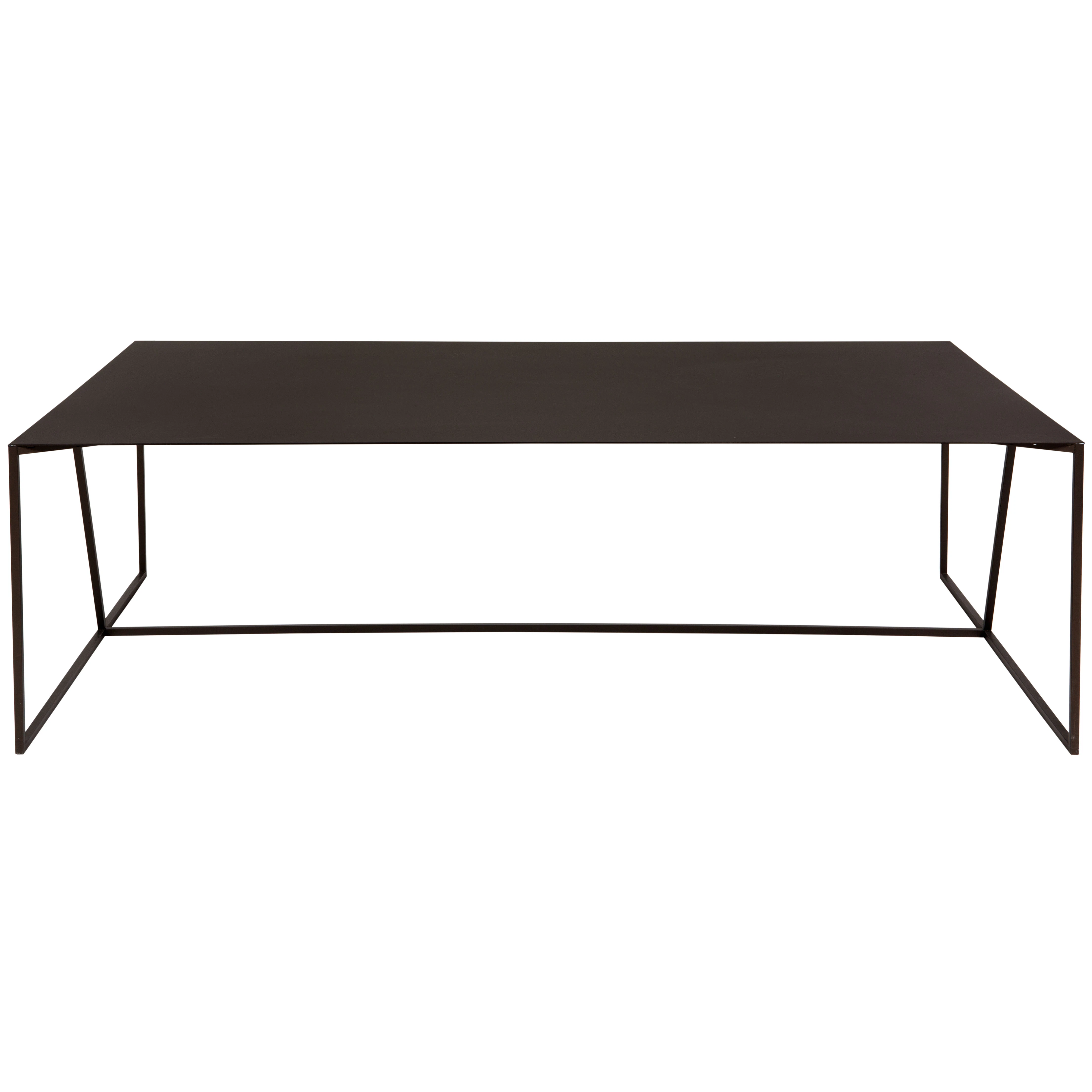 Asplund Oblique Soffbord 118x118 Cm - Soffbord Pulverlackerad Metall Brons - OSCT48