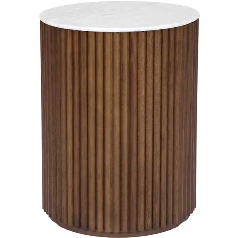 Petit Palais Skänk Marmor 55 cm, Teak