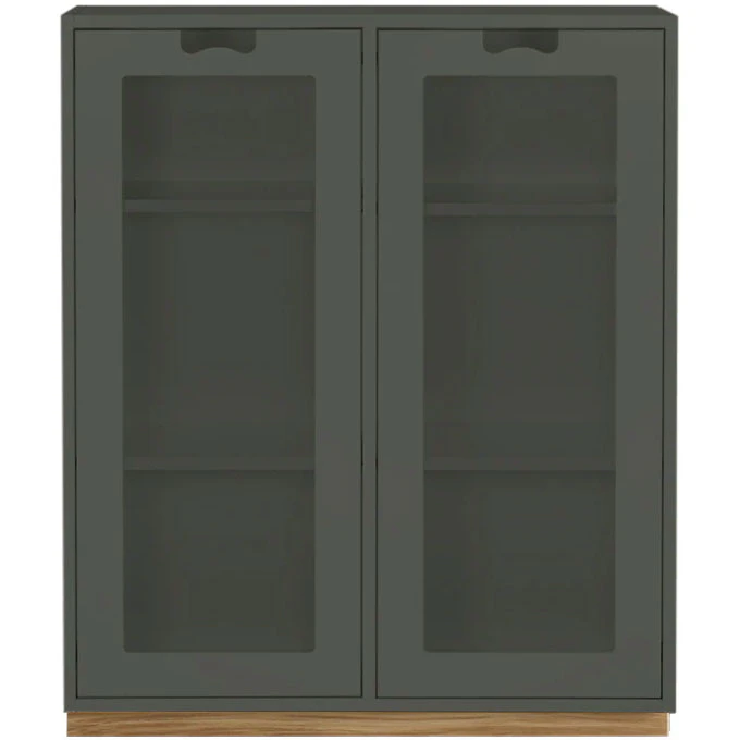 Asplund Sn&ouml; E Vitrinsk&aring;p 30 Cm Green Khaki - Sk&aring;p & vitrinsk&aring;p Ek Green Khaki - 1101045