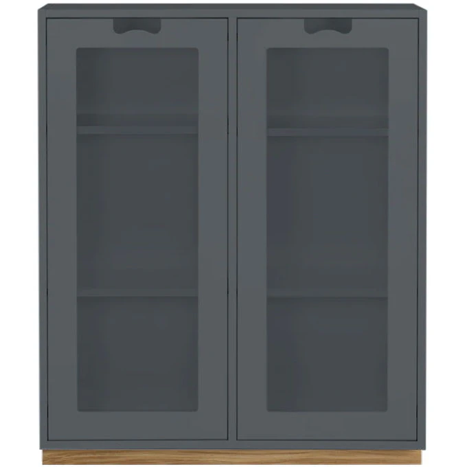 Asplund Sn&ouml; E Vitrinsk&aring;p 30 Cm Storm Grey - Sk&aring;p & vitrinsk&aring;p Ek Storm Grey - 1101040