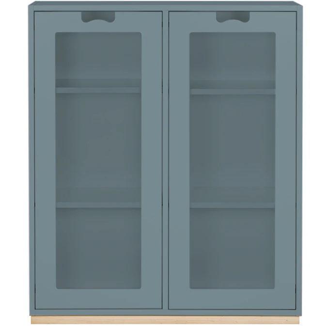 Asplund Sn&ouml; E Vitrinsk&aring;p 42 Cm Nordic Blue - Sk&aring;p & vitrinsk&aring;p Ek Nordic Blue - SCE42GD44P1