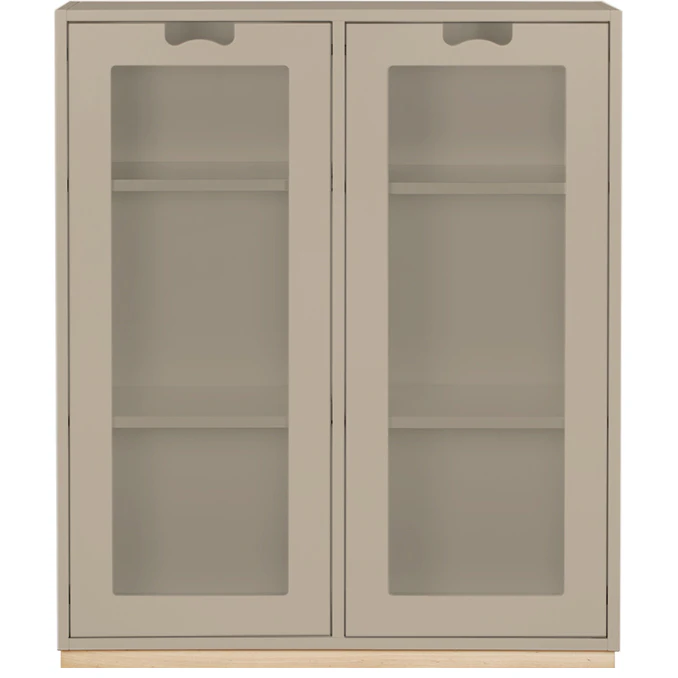 Asplund Sn&ouml; E Vitrinsk&aring;p 42 Cm Dark Sand - Sk&aring;p & vitrinsk&aring;p Ek Dark Sand - SCE42GD46P1