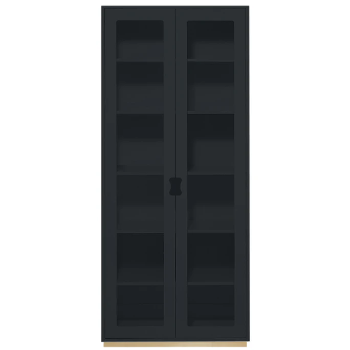 Asplund Sn&ouml; F Vitrinsk&aring;p 30 Cm Char Grey - Sk&aring;p & vitrinsk&aring;p Ek Char Grey - 1102349