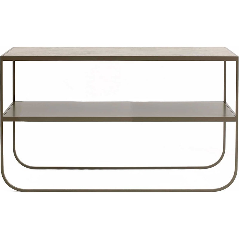 Tati Console 120 Sidobord, Nougat / Jurakalksten