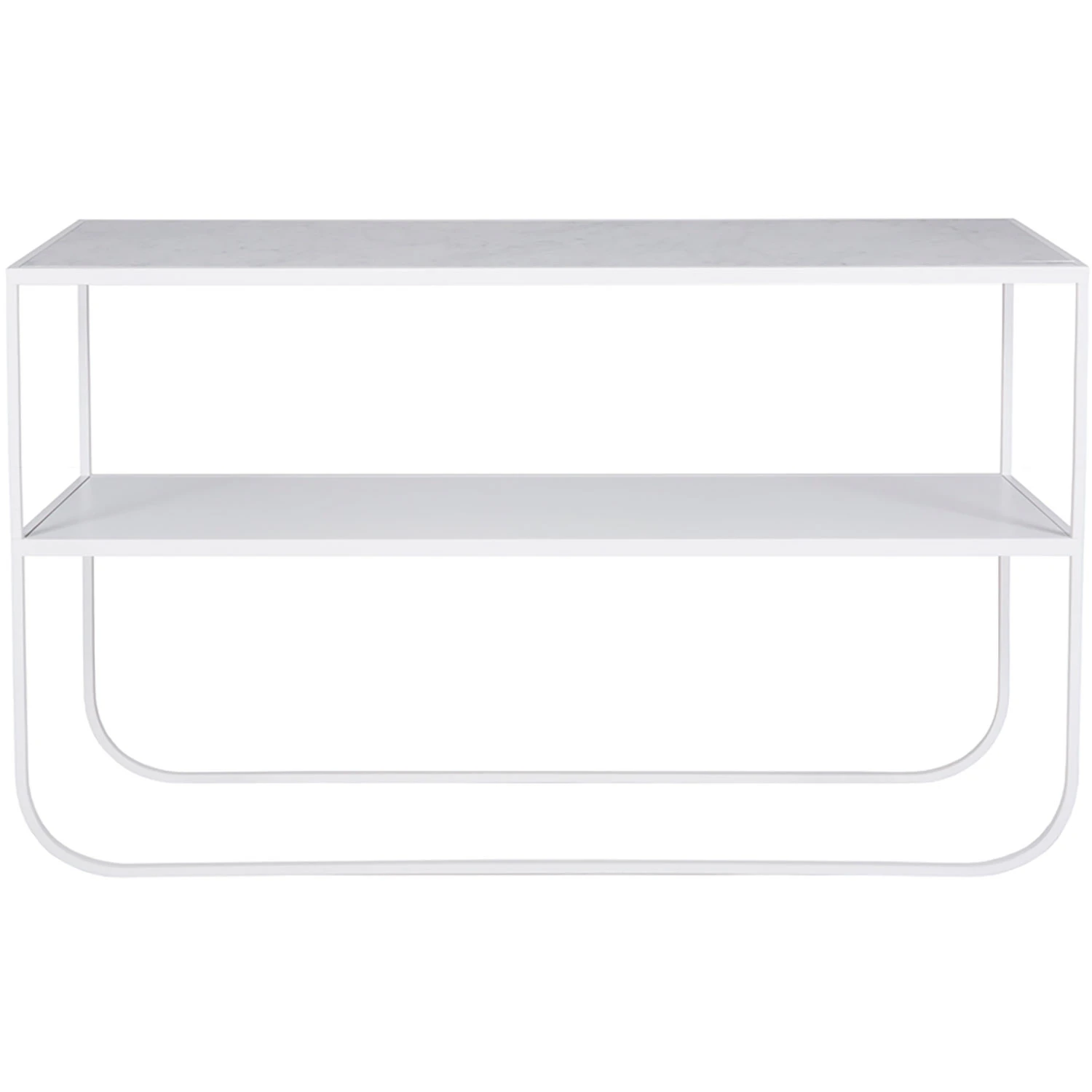Asplund Tati Console 120 Sidobord Vit / - Sidobord & Avlastningsbord Carraramarmor Vit - TC12015CM