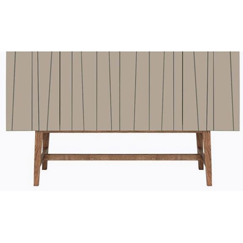 Vass 40:135 Sideboard Mörkbetsad Ek, Sand