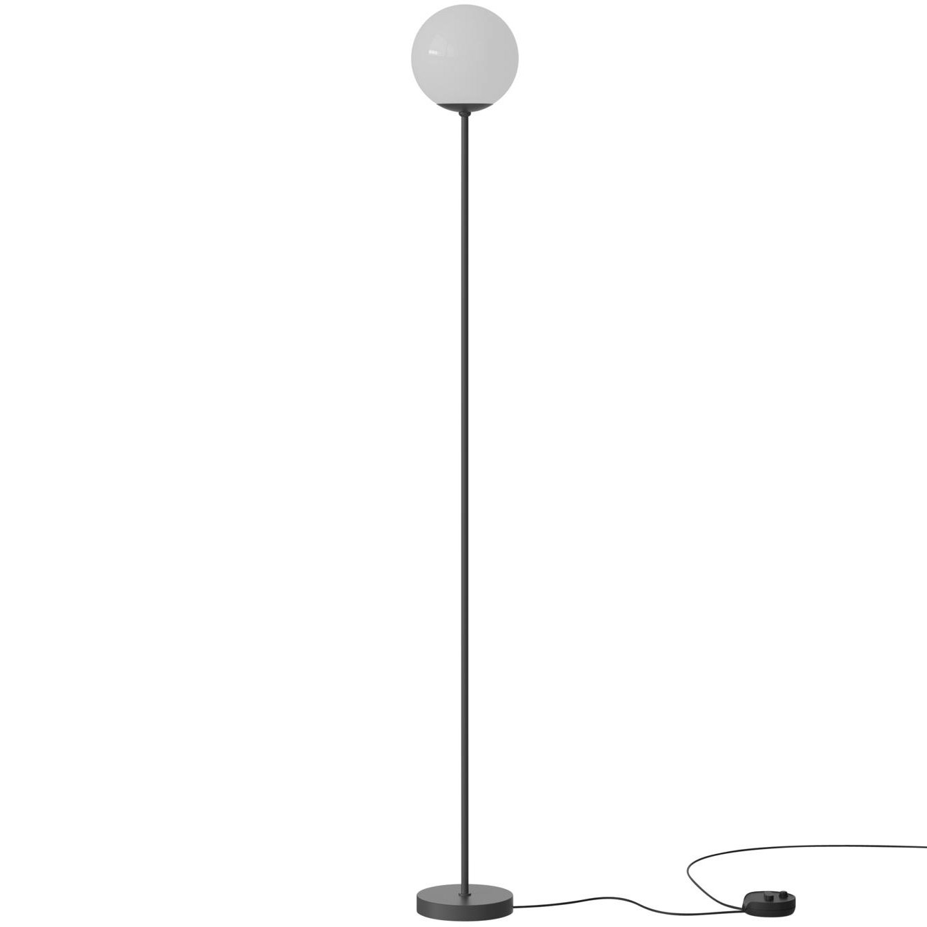 Astep Model 1081 Golvlampa 168 Cm - Golvlampor Stål Svart - T08-F21-100B
