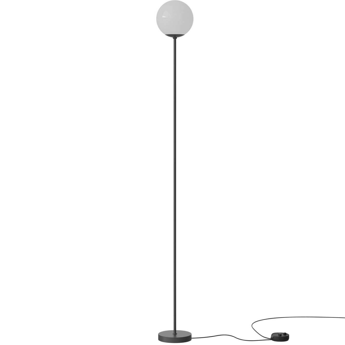 Astep Model 1081 Golvlampa 183 Cm - Golvlampor Stål Svart - T08-F21-200B