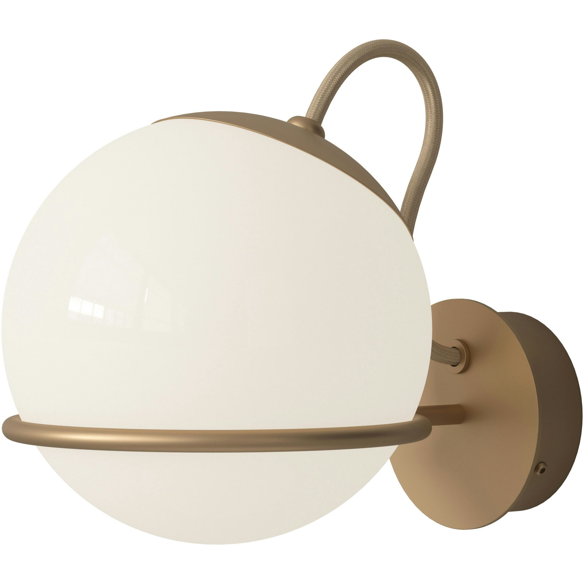 Astep Model 237/1 Vägglampa Champagne - Vägglampor Opalglas Champagne - T08-W31-S1D0