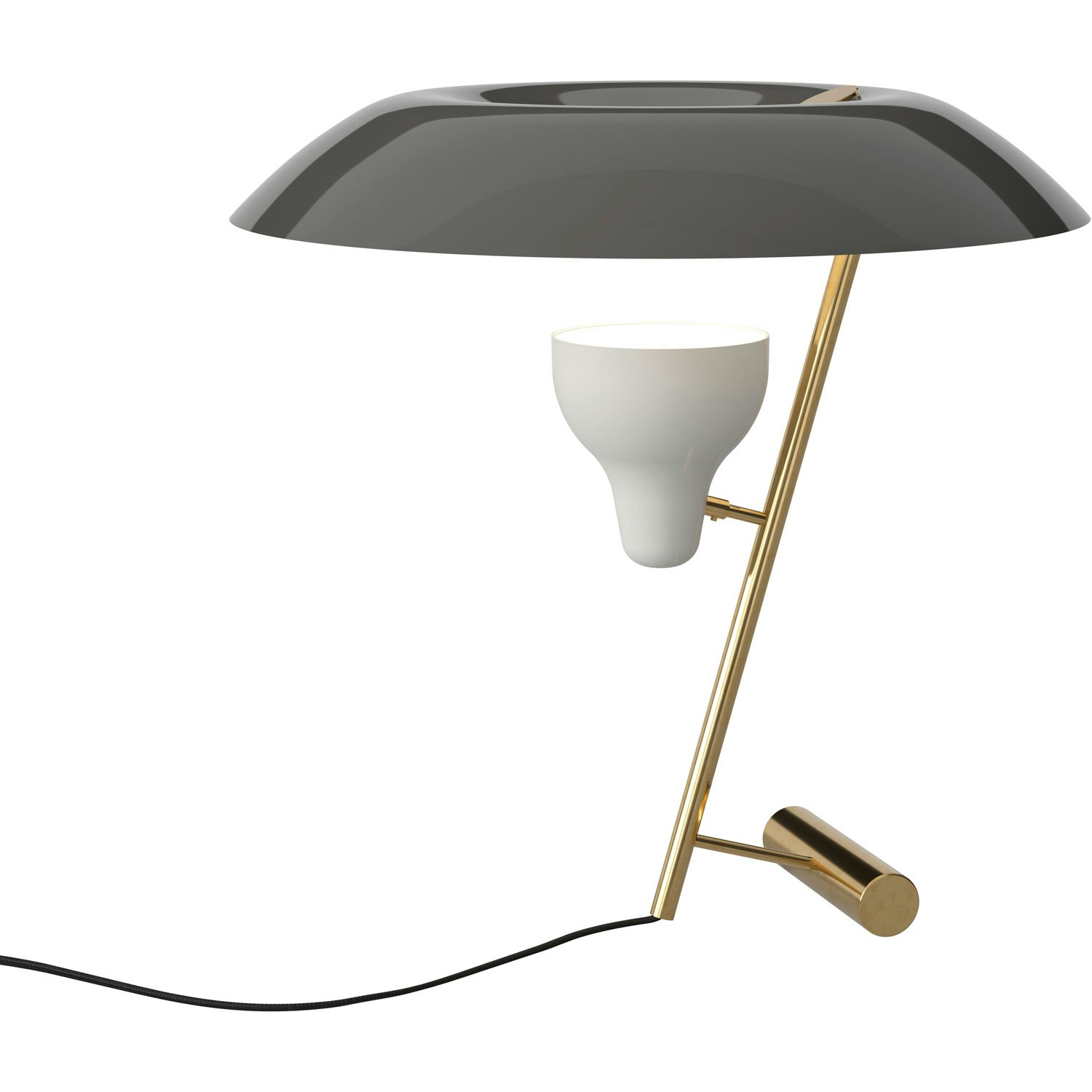 Astep Model 548 Bordslampa Polerad / Grå - Bordslampor Mässing Svart - T03-T12-101G