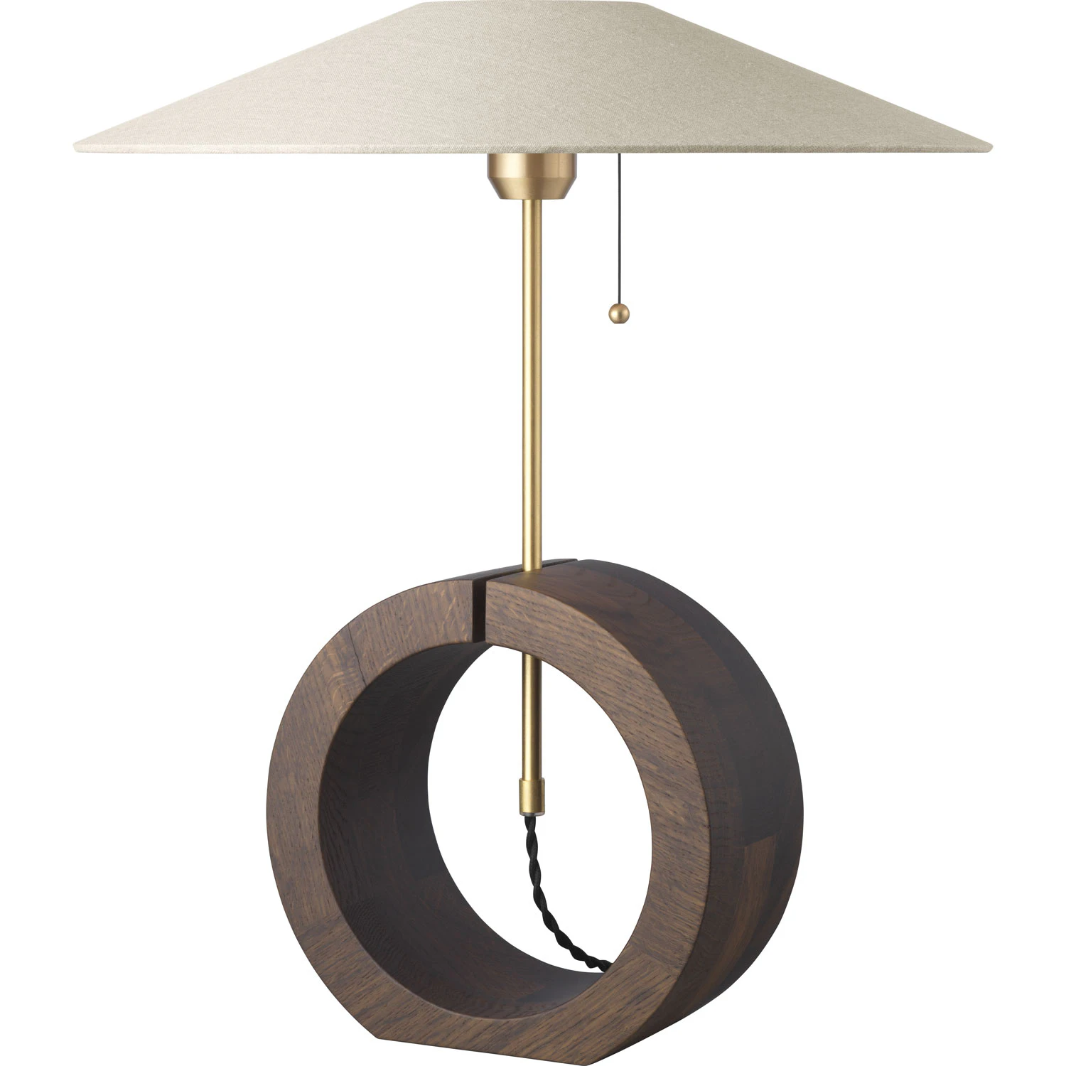 Ateljé Lyktan Bombus Bordslampa Rökt Ek - Bordslampor Linne Ek - 250846