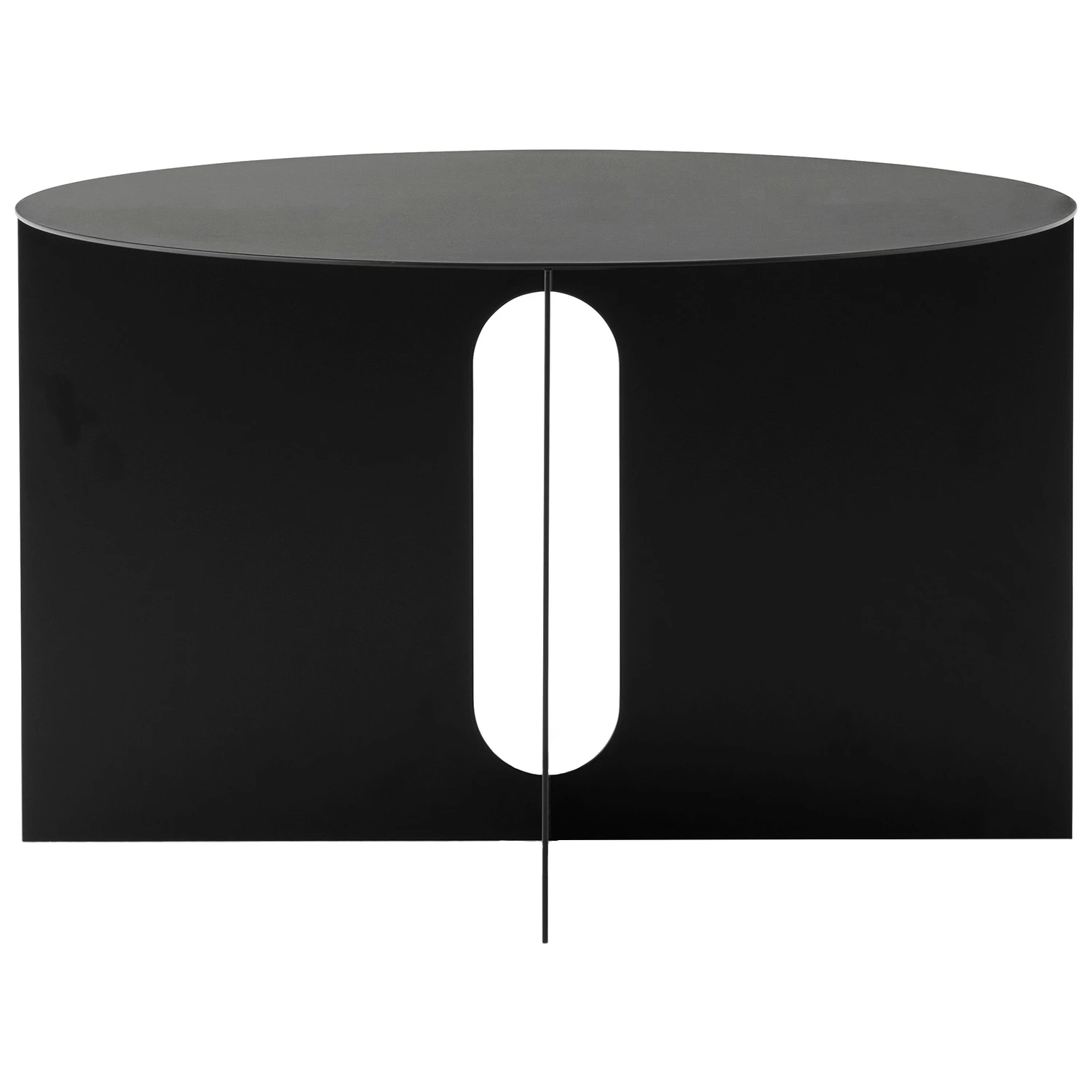 Audo Copenhagen Androgyne Sidobord &Oslash;63 Cm Svart - Sidobord & Avlastningsbord St&aring;l Svart - 71144-002079