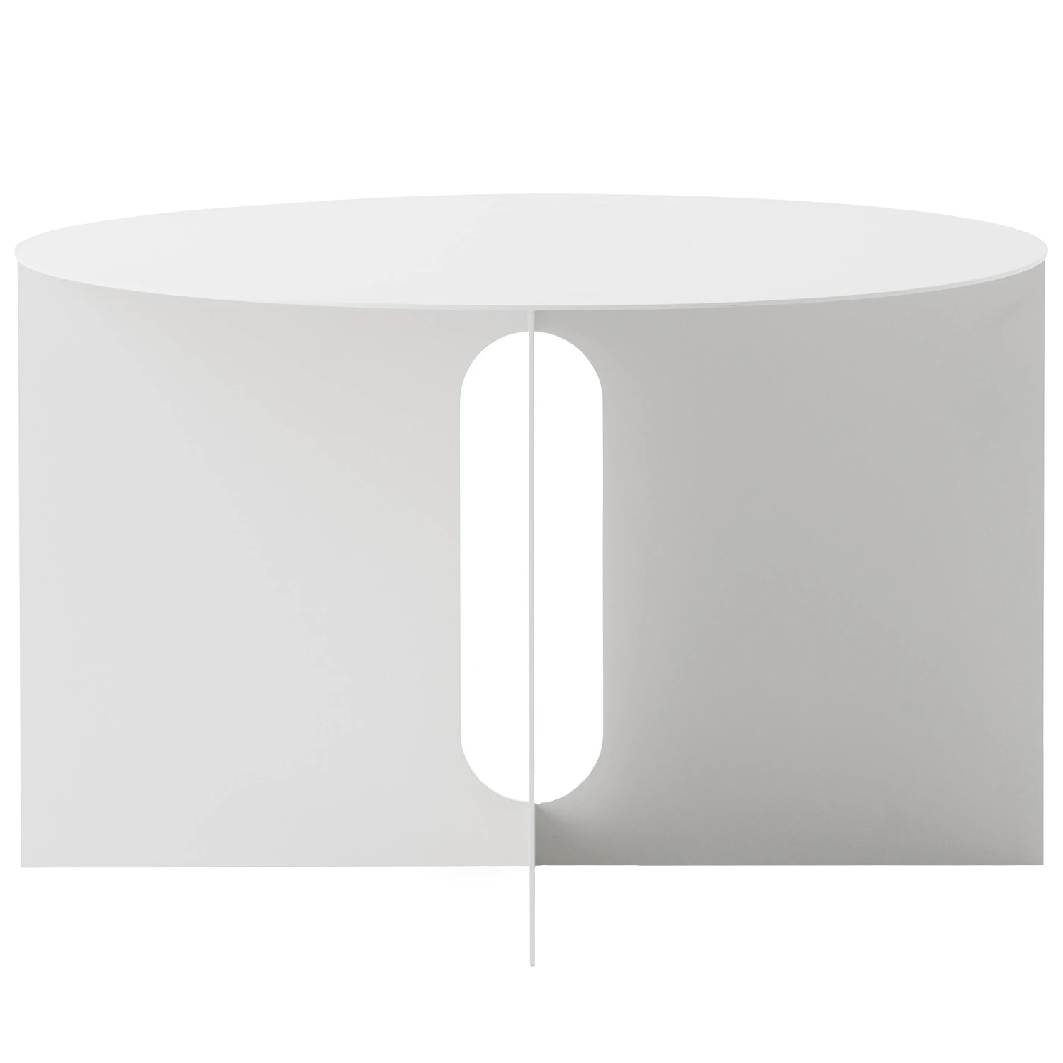 Audo Copenhagen Androgyne Sidobord &Oslash;63 Cm Ivory - Sidobord & Avlastningsbord St&aring;l Ivory - 71144-002080