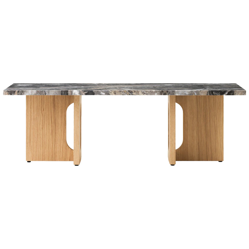 Androgyne Soffbord, Naturlig Ek / Grey Galaxy