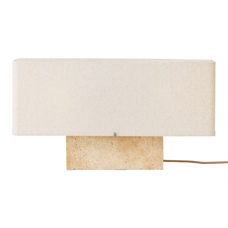 Nonna Bordslampa 30 cm, Travertin / Sand