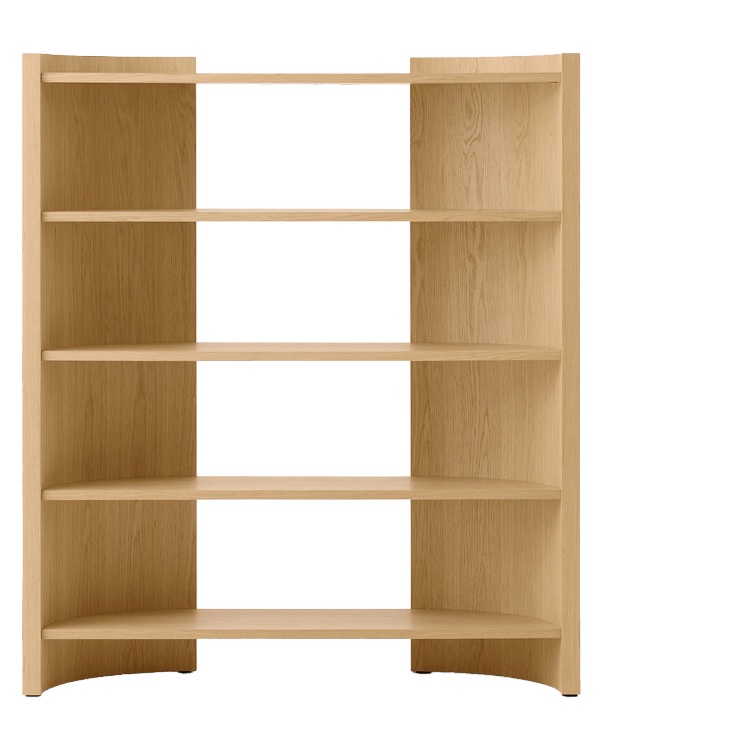 Audo Copenhagen Crescent Bokhylla Lackerad Ek 173 Cm - Bokhyllor Ekfan&eacute;r Lackerad Ek - 71260-016557