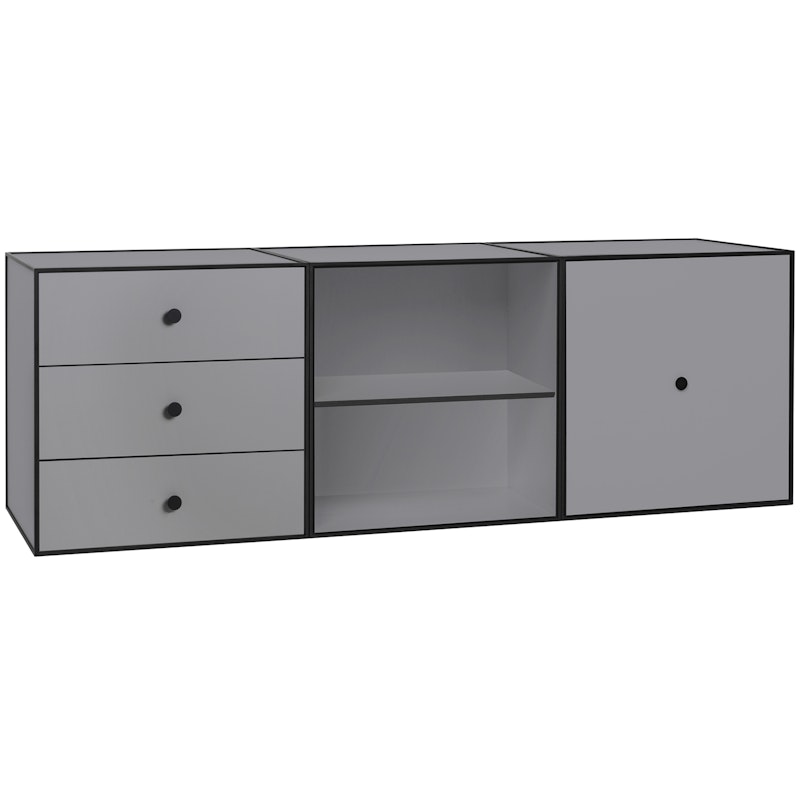 Frame 49 Trio Sideboard, Mörkgrå