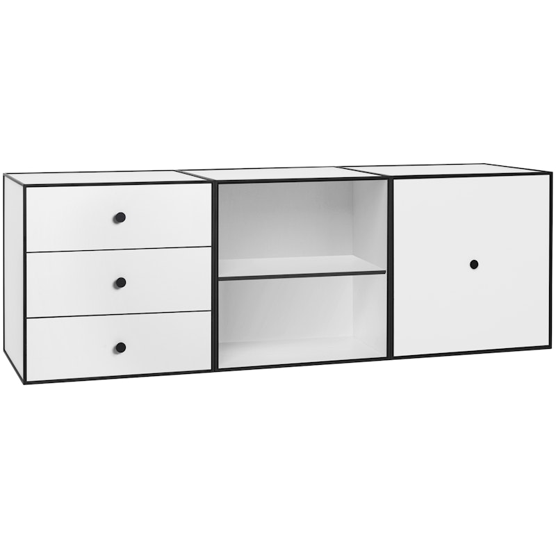 Frame 49 Trio Sideboard, Vit
