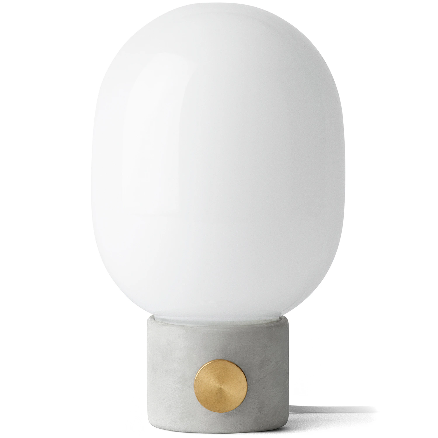 Audo Copenhagen Jwda Bordslampa Betong / Mässing - Bordslampor Opalglas Betong - 71218-001156