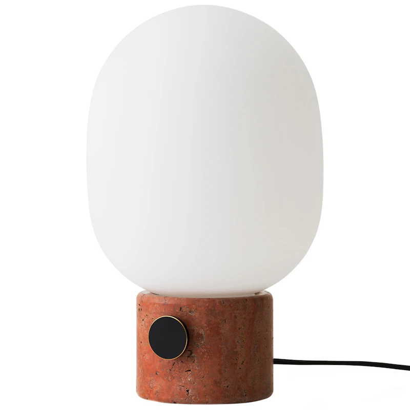 JWDA Bordslampa, Red Travertine