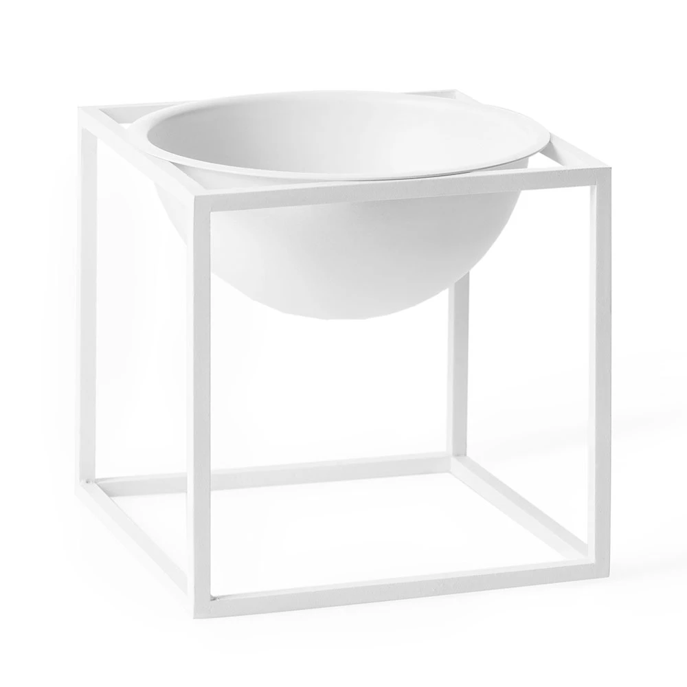 Audo Copenhagen Kubus Sk&aring;l Small Vit - Krukor St&aring;l Vit - 71068-000540