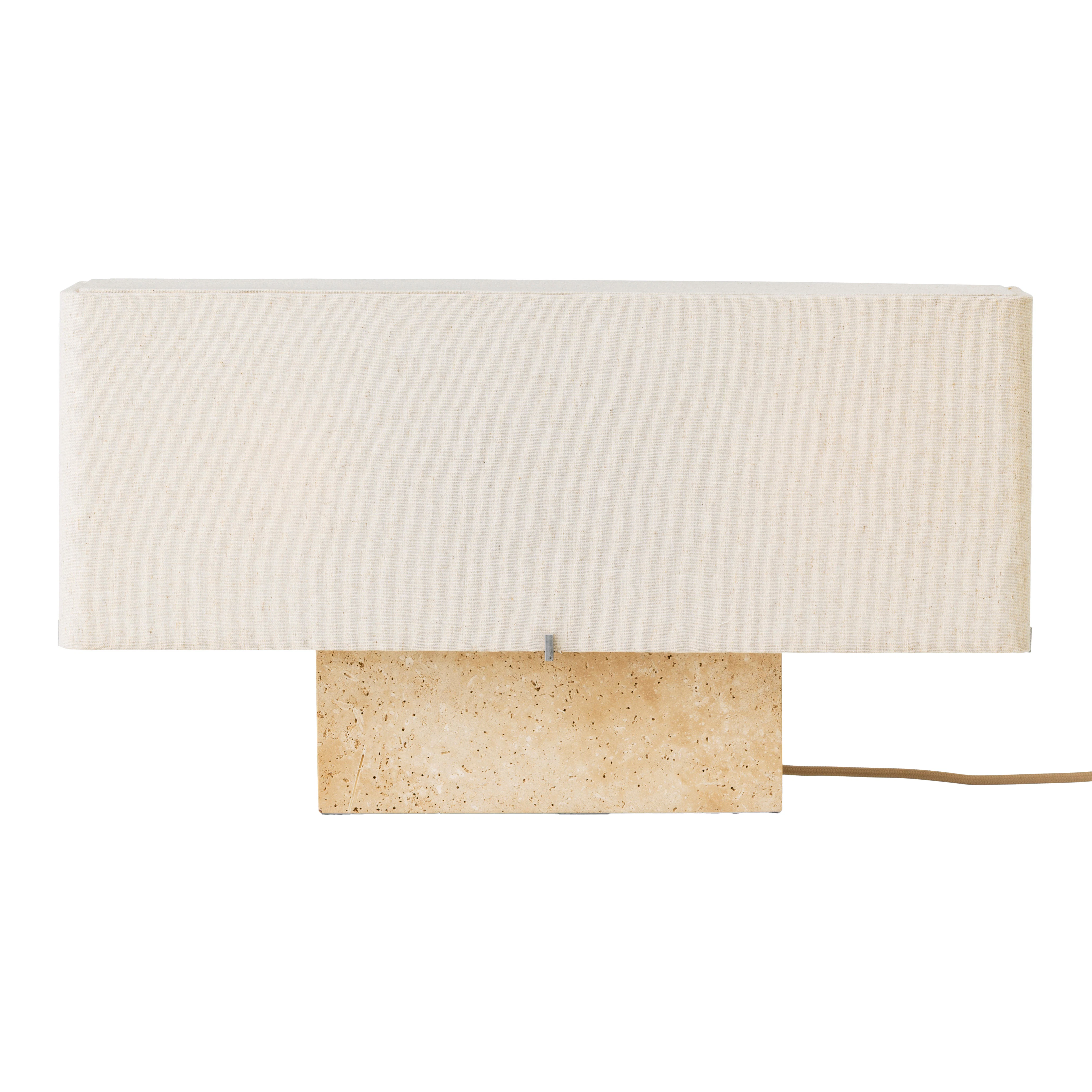 Audo Copenhagen Nonna Bordslampa 30 Cm / Sand - Bordslampor Travertin Sand - 71241-008792