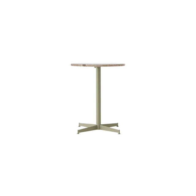 Audo Copenhagen Nook Matbord &Oslash;60 Oliv/kunis Breccia - Matbord & Barbord Marmor Olivgr&ouml;n - 71182-009944