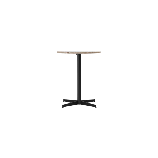 Audo Copenhagen Nook Matbord &Oslash;60 Svart/kunis Breccia - Matbord & Barbord Marmor Svart - 71182-009943