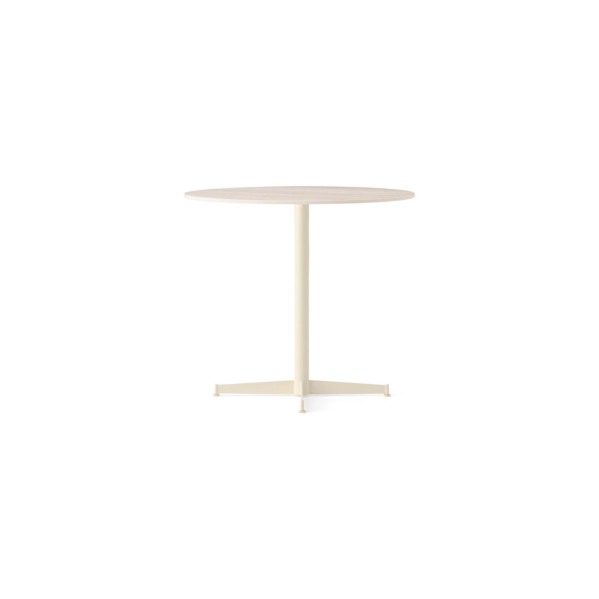 Audo Copenhagen Nook Matbord &Oslash;80 Ivory/sand - Matbord & Barbord Keramik Sand - 71182-001926