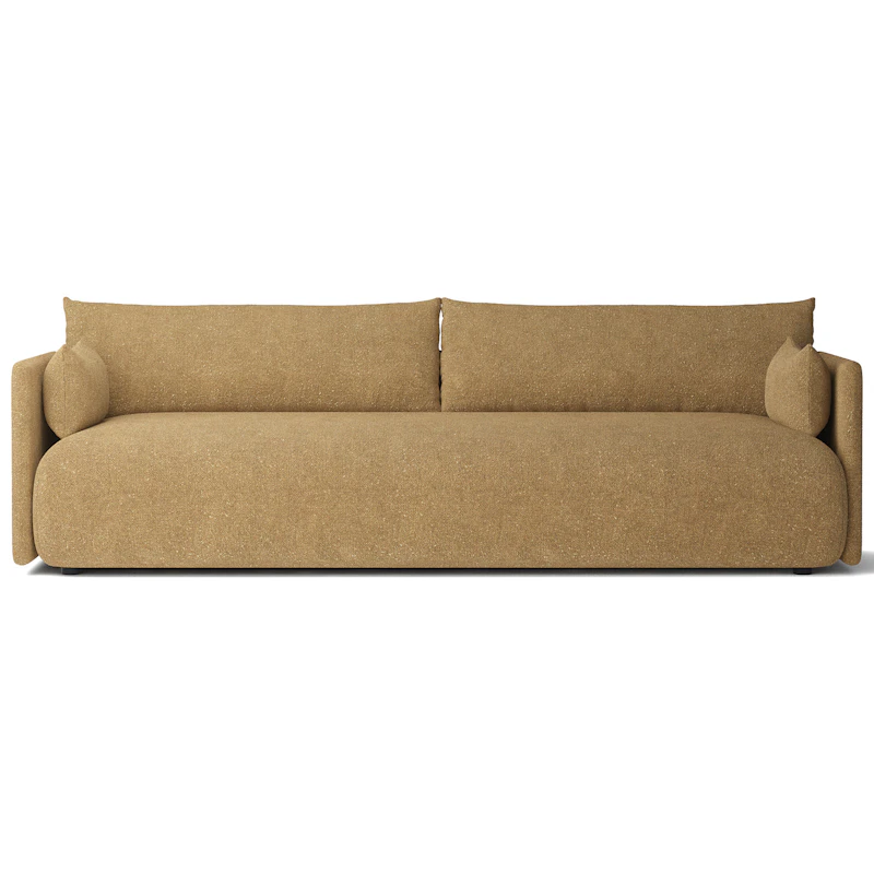 Offset 3-sitssoffa, Bouclé 06 Guld