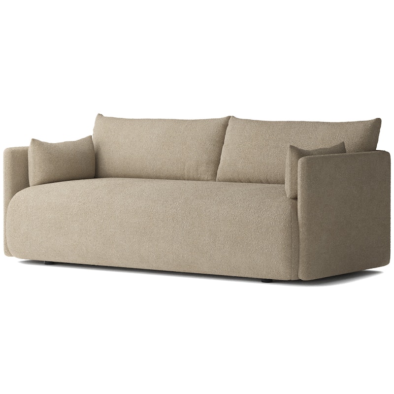 Offset 2-sitssoffa, Bouclé Beige