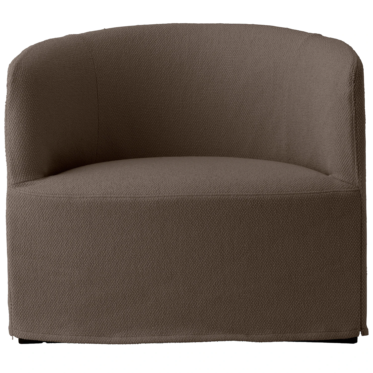 Audo Copenhagen Tearoom Loungestol Logan Flint - F&aring;t&ouml;ljer Boucl&eacute; Flint - 71113-007542