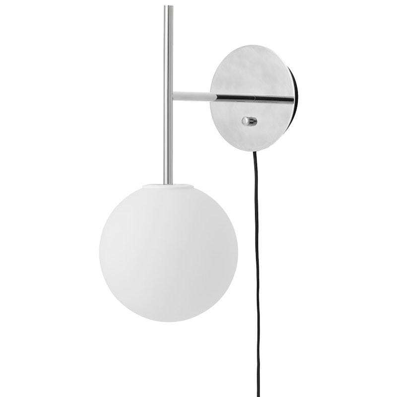 TR Bulb Vägglampa, Polerat Stål
