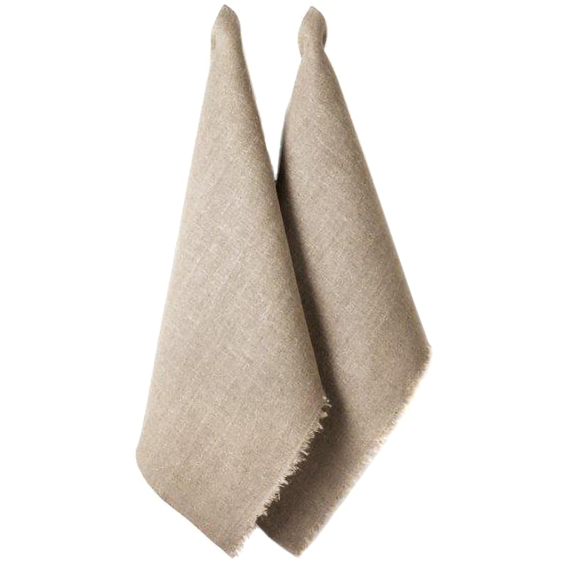 Burlap Kökshandduk 2-pack 50x70 cm, Natur