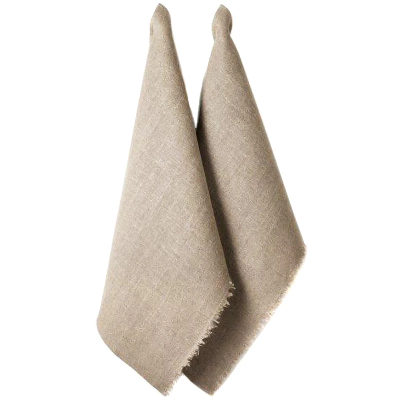 Burlap Kökshandduk 2-pack 50x70 cm, Natur