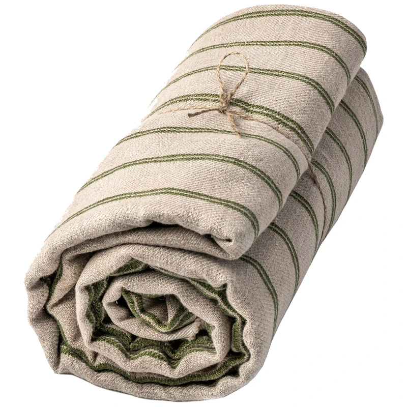 Linåker Bordsduk 138x250 cm, Grön