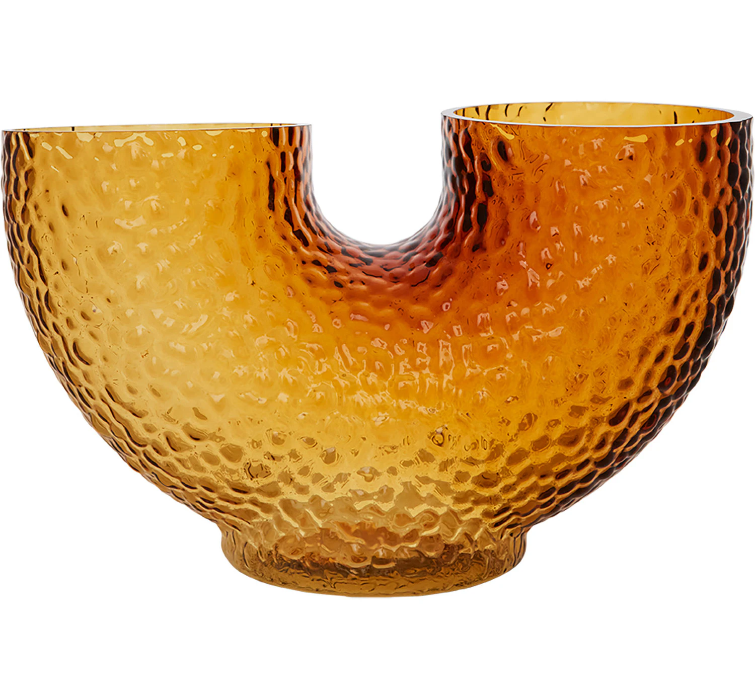 Aytm Arura Glas Amber L&aring;g - Vaser Munbl&aring;st Glas B&auml;rnsten - 506770633085