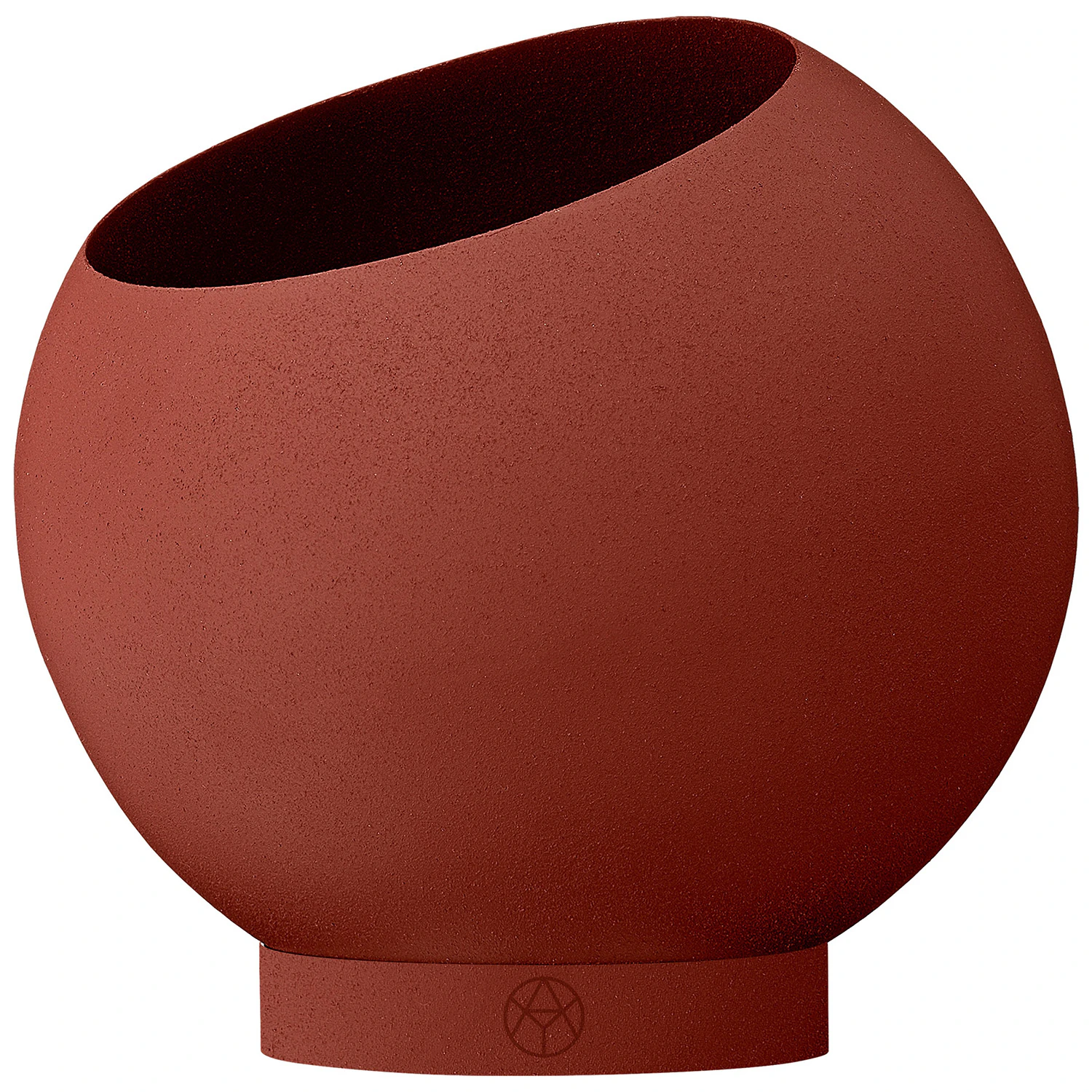 Aytm Globe Blomkruka &Oslash;17 Cm Gingerbread - Krukor Aluminium Gingerbread - 504679002011