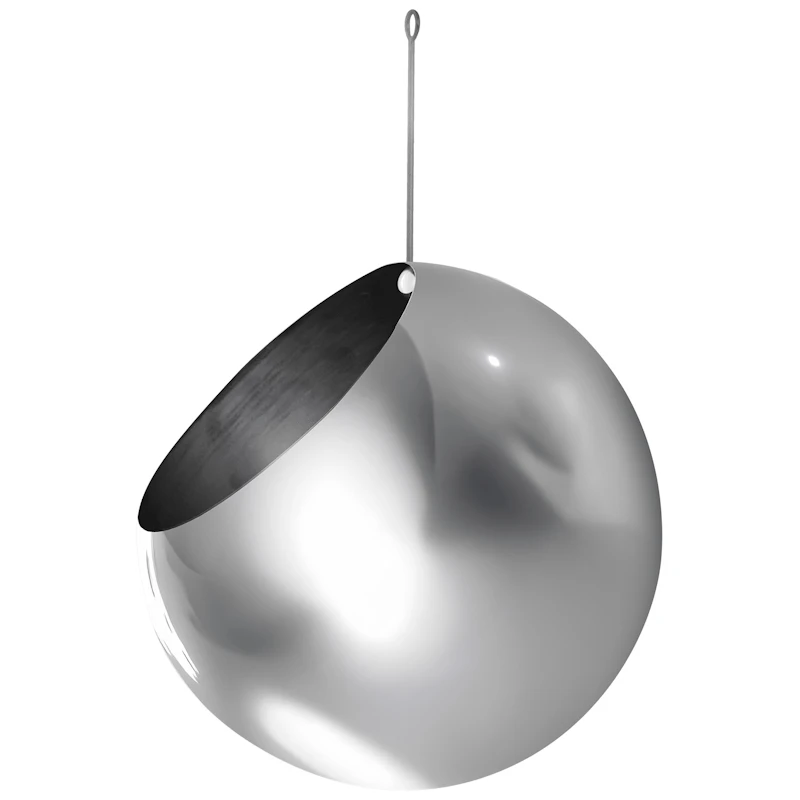 Globe Hängande Kruka Ø21 cm, Silver