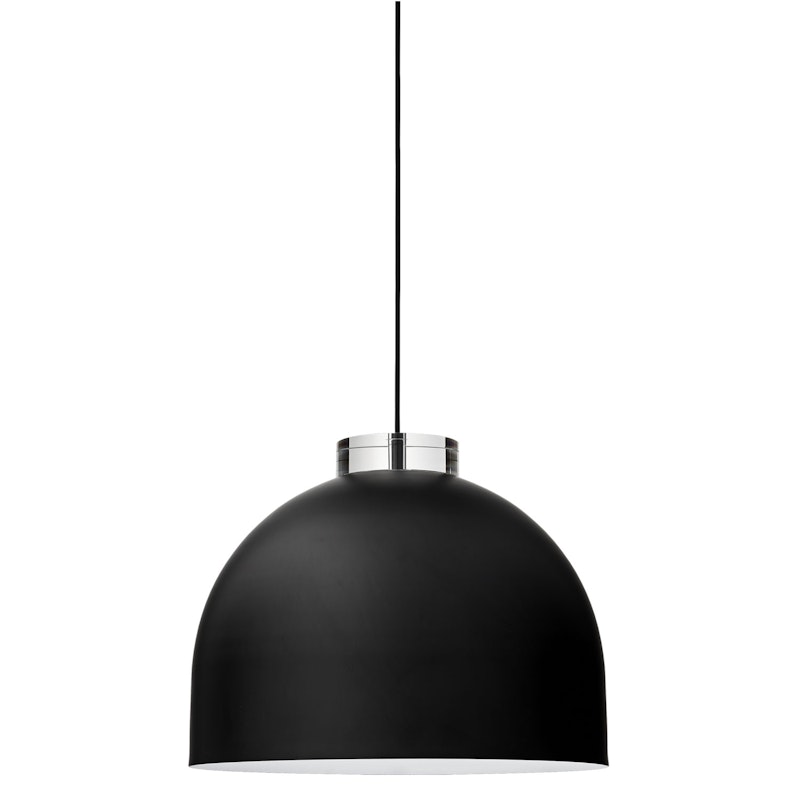 Luceo Rund Lampa Large, Svart/Klar