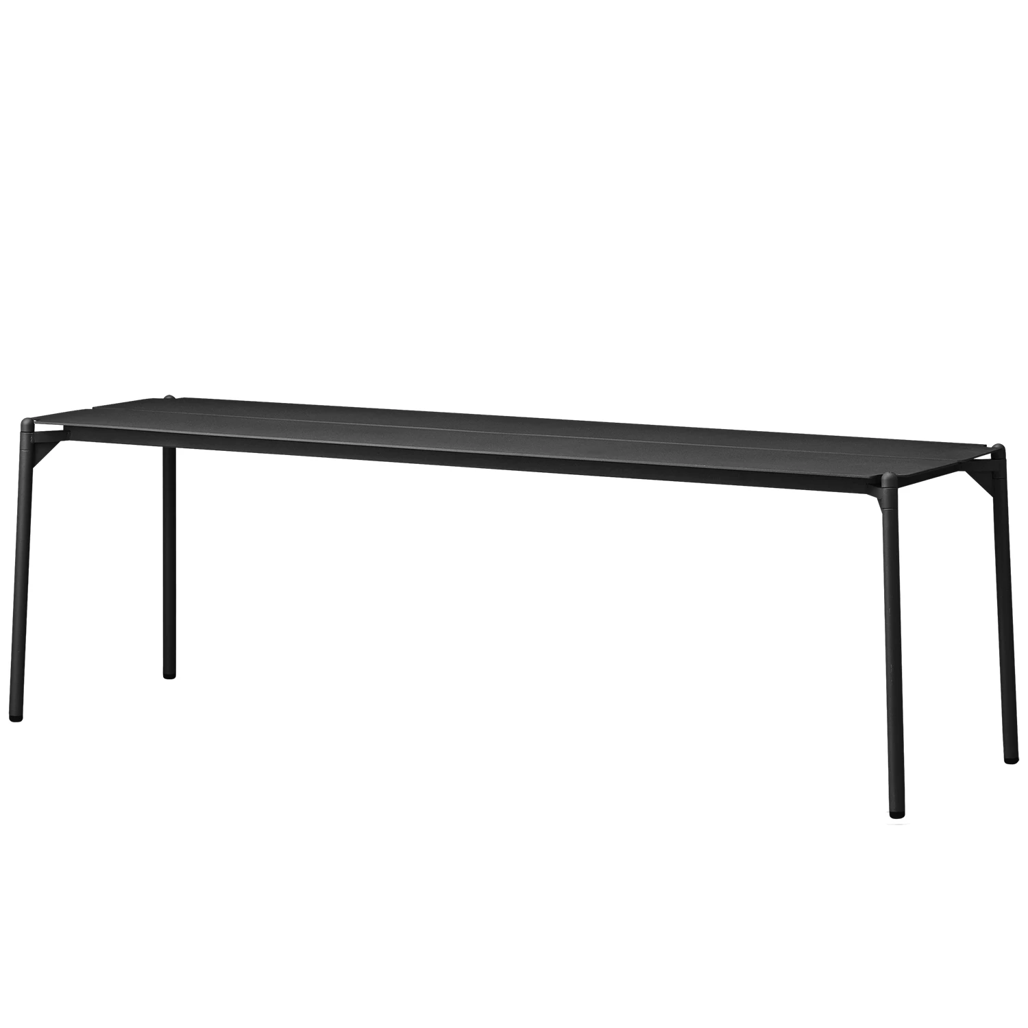 Aytm Novo Bench Black/black L145xw43,3xh45,5cm - B&auml;nkar St&aring;l Svart - 506769000081