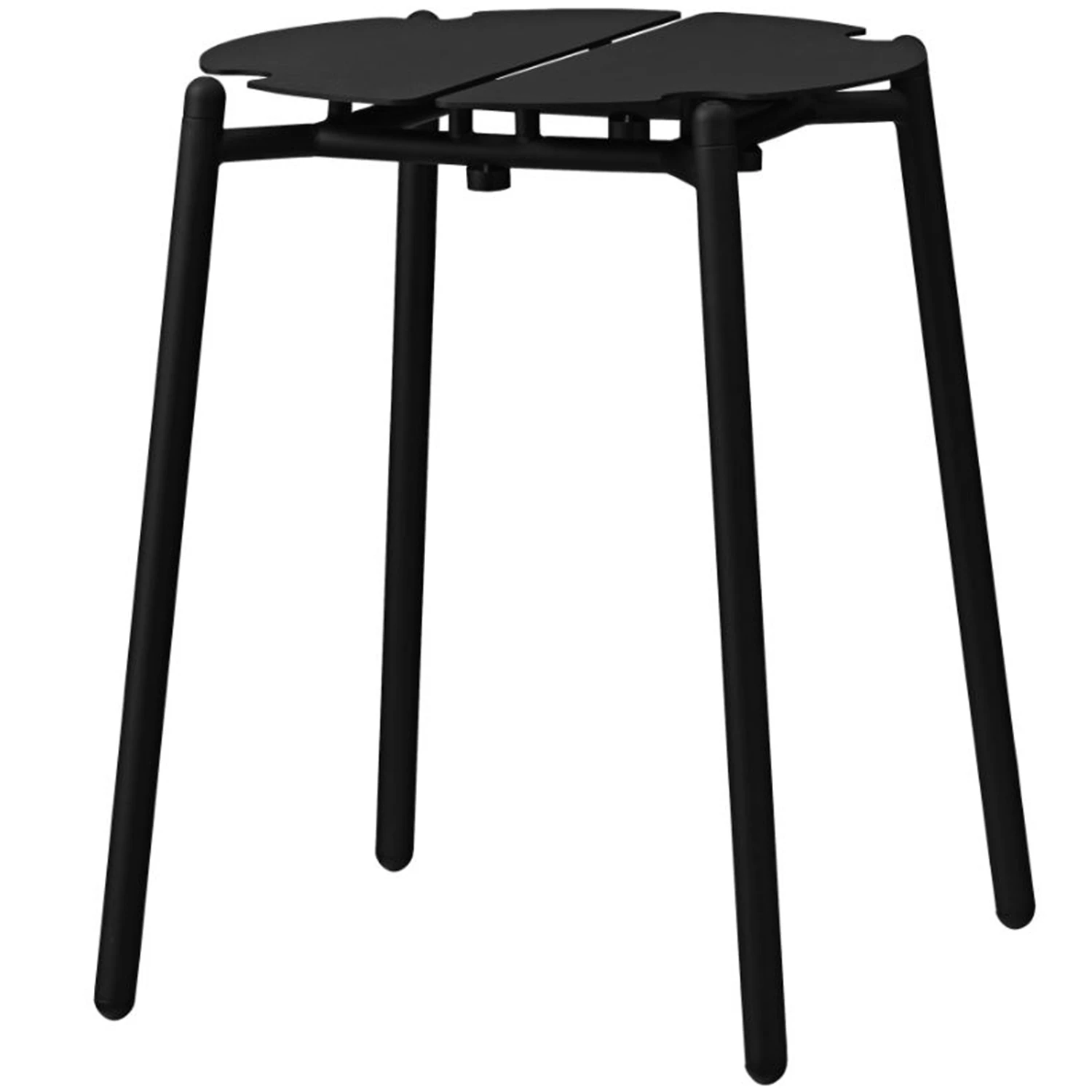 Aytm Novo Stool Black/black &Oslash;35xh45cm - Barstolar & Pallar St&aring;l Svart - 507169000013